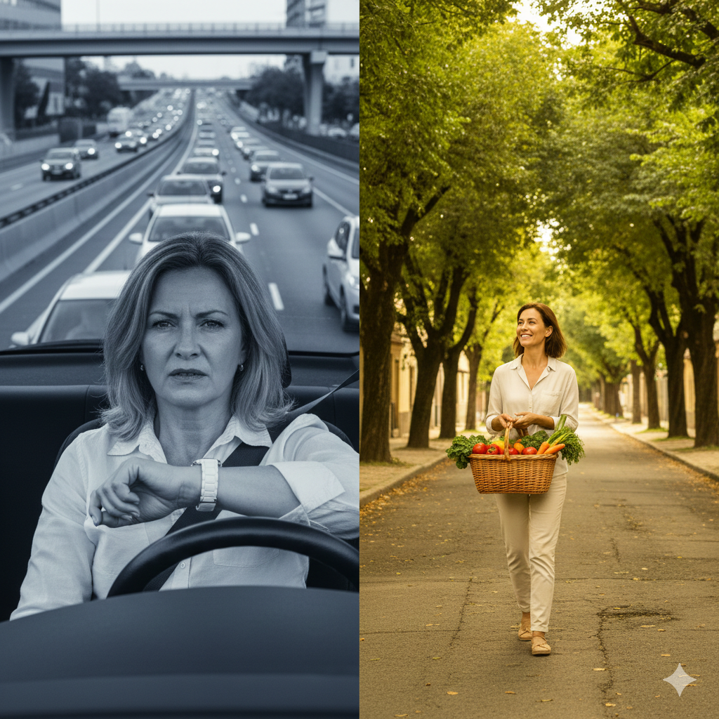 Gemini split traffic - tree lined street Gemini split traffic - tree lined street